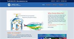 Desktop Screenshot of massvac.com